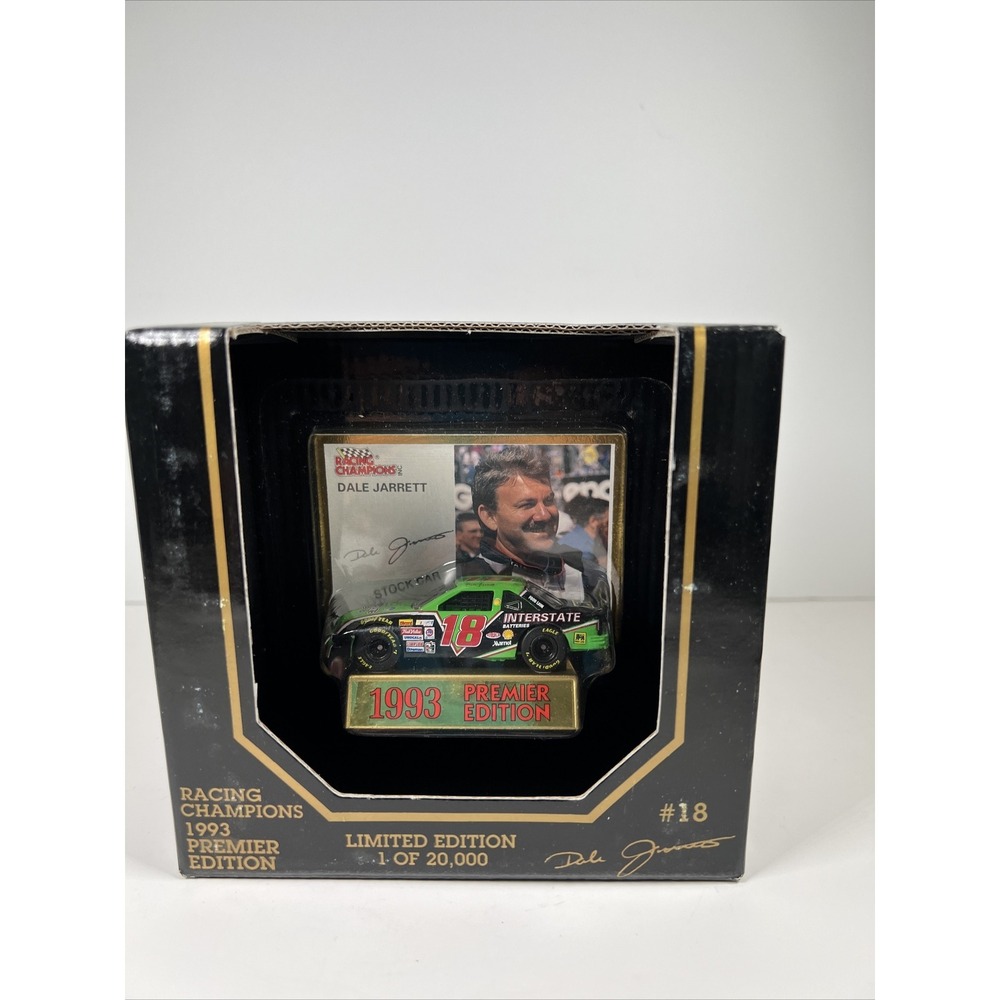 Dale Jarrett #18 Interstate 1993 1/64 Racing Champions Premier Edition Stock Car